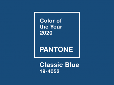 az év (2020) színe: Classic Blue (Pantone)